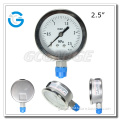 High quality all stainless steel ningbo hydraulic pressure gauge